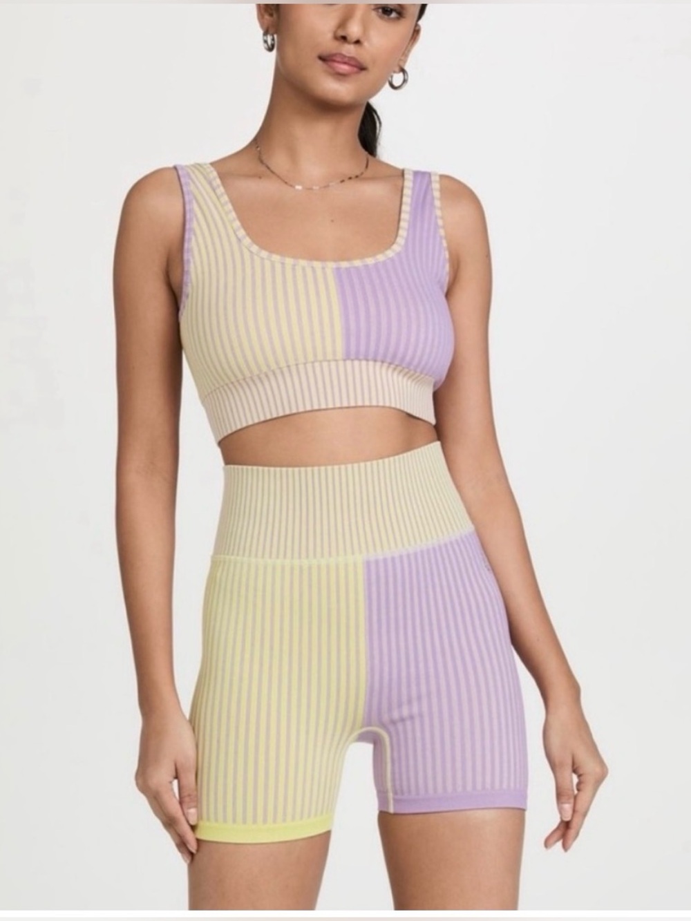 FP Movement Stripe Mixing Biker Shorts